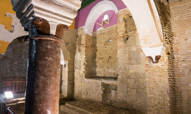 In the Spanish city of Utrera, the remains of a synagogue from the fourteenth century were found in 2023. This was first used as a church and later as a restaurant and disco (photo Utrera city hall).