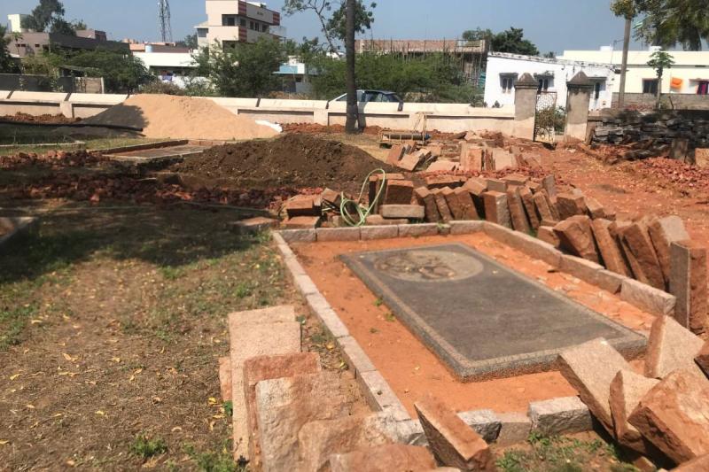 Reconstruction in Masupulipatnam. Photo Dick de Jong, February 2020.