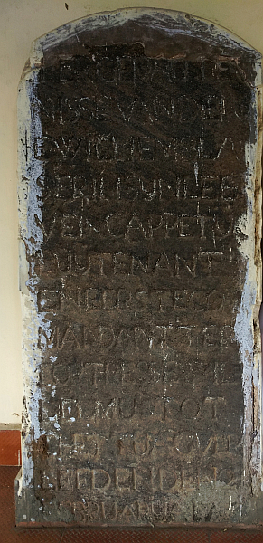 Tombstone of Wilhelm Blasser (photo by Laju Paul, 2020)